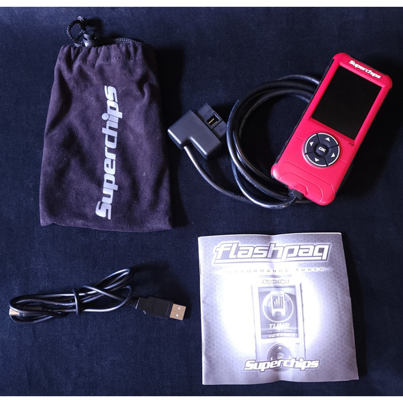Superchips 4845 F5 Performance Tuner 1998-2024 Gas/Diesel - Picture 1 of 8